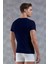 Lacivert Erkek T-Shirt 2855 2