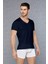 Lacivert Erkek T-Shirt 2865 1
