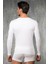 2980-2985 ERKEK V YAKA UZUN KOL EKRU THERMAL 2