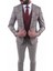 Kombinli Slimfit Yelekli Drop 6 Takım 1