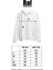 Unisex Beyaz Kapüşonlu Cepli Sweatshirt 3