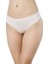 Kadın 3'lü Paket Şeffaf Lastik Micro Modal Bikini Beyaz 2729- 1