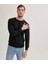 Çetinkaya Mentality Bisiklet Yaka Erkek Siyah Sweatshirt 2