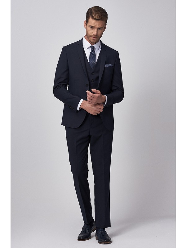 Altinyildiz Classics Slim Fit Dar Kesim Duz Lacivert Su Fiyati