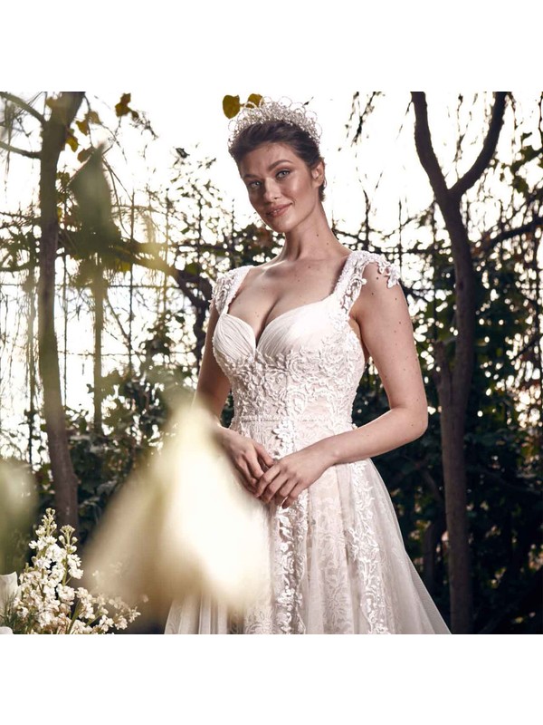 Narin Moda Gelinlik A Acilim Gelinlik Model 1029 Fiyati