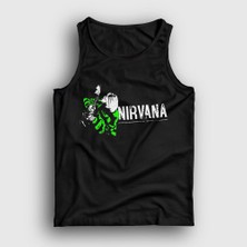 Presmono Unisex Siyah Kurt Cobain Nirvana Atlet