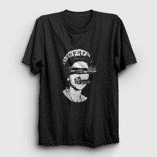 Presmono Siyah Queen Pistols T-Shirt