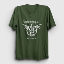 Presmono Unisex Haki Wrath Lamb Of God T-Shirt