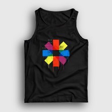 Presmono Unisex Siyah Colors Red Hot Chili Peppers Atlet