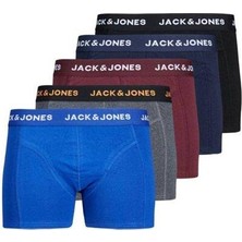 Jack & Jones Erkek Renkli Trunks Boxer 5'li 12167028