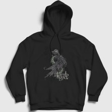 Presmono Unisex Siyah Ashes Lamb Of God Kapüşonlu Sweatshirt