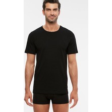 Kom Hulıo 2'li O Yaka Erkek T-Shirt Fanila