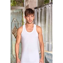 Berrak 1004 Klasik Erkek Atlet 3'lü Nefes Alabilir Pamuklu Esnek Kumaş ile Rahat Kullanım