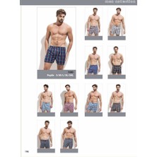Erdem 3'lü Erdem 1440 Poplın Erkek Boxer