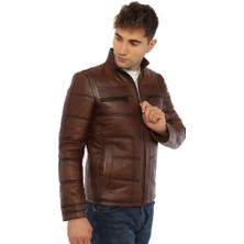 Derimont Deri Muller Kahverengi Erkek Ceket