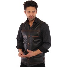 Derimont Deri Piero Erkek Yelek