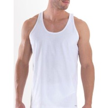 Loose Fit 2'li Beyaz Atlet 9225