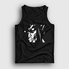 Presmono Unisex Siyah Rage Anime Attack On Titan Atlet