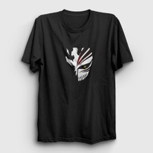 Presmono Unisex Siyah Mask Anime Bleach T-Shirt