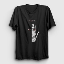 Presmono Unisex Siyah Itachi V2 Anime Naruto T-Shirt