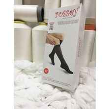 Rossey Micro Orta Kalın(40 D) Dizaltı Çorap-Ten 57-(12 Çift)