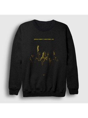 Presmono Unisex Siyah Dema Twenty One Pilots Sweatshirt