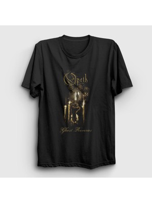 Presmono Unisex Siyah Ghost Opeth T-Shirt