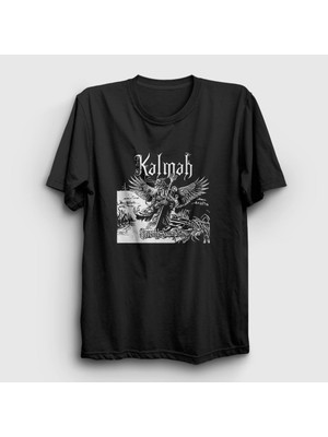 Presmono Unisex Siyah Seventh Kalmah T-Shirt