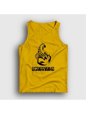 Presmono Unisex Sarı Logo Scorpions Atlet