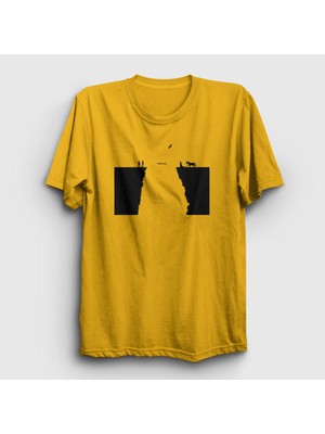 Presmono Unisex Sarı Trench V3 Twenty One Pilots T-Shirt