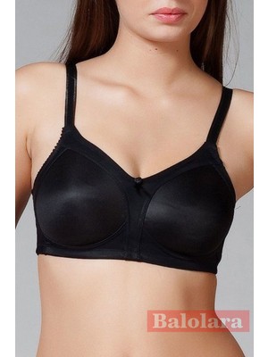 Yeni İnci 1910 Balensiz (Telsiz) Toparlayıcı Sütyen Siyah