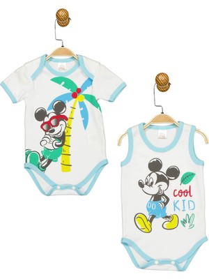 Mickey Mouse Lisanslı 2'li Body 17247