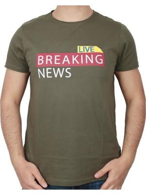 Bad Bear Erkek HAKİ T-Shirt