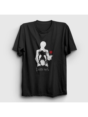 Presmono Unisex Siyah Kr Anime Death Note T-Shirt
