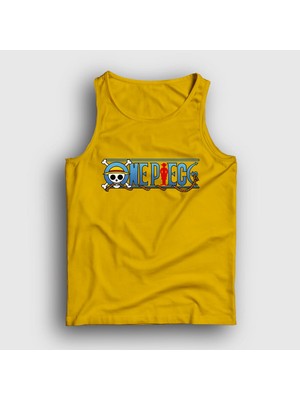 Presmono Unisex Sarı Anime One Piece Atlet