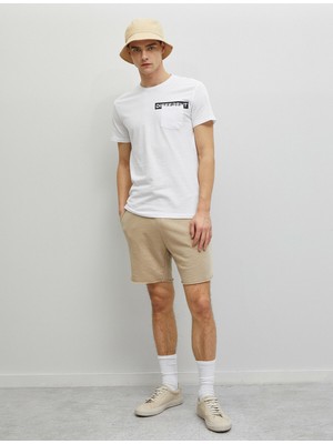 Koton Erkek Yazılı Baskılı T-Shirt Kısa Kollu Pamuklu
