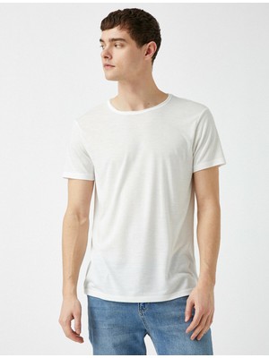 Koton Basic Tişört Kısa Kollu Pamuklu