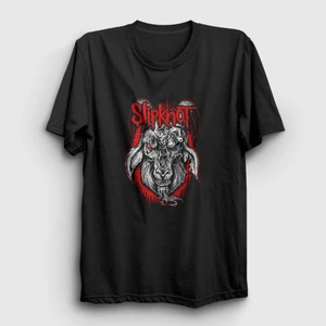 Unisex Siyah Goat Slipknot T-Shirt