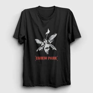 Unisex Siyah Hybrid Theory Linkin Park T-Shirt
