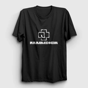 Unisex Siyah Logo V2 Rammstein T-Shirt