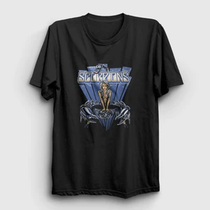 Unisex Siyah Miss Scorpions T-Shirt