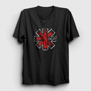 Unisex Siyah Rhcp Red Hot Chili Peppers T-Shirt