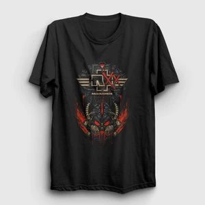 Unisex Siyah Zwanzig Rammstein T-Shirt