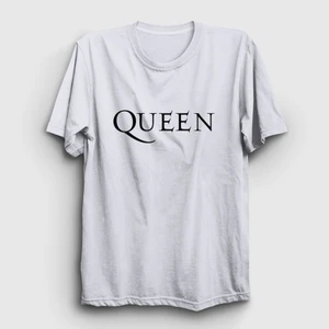 Unisex Beyaz Solo Queen T-Shirt