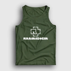 Unisex Haki Logo V2 Rammstein Atlet