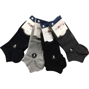 Penye 10'lu Erkek Patik Çorap Pamuklu Dikişsiz