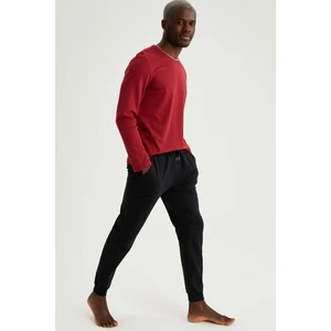 Defacto Slim Fit Basic Pamuklu Pijama Takım T9027AZ21SP