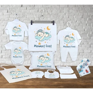 Minito Baby Bebeğinizin Ismine Özel Hazırlanan 13 Parça Hastane Çıkışı Seti
