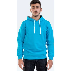 Raf Coll Unisex Turkuaz Mavi Kapüşonlu Sweatshirt