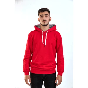 Raf Coll Unisex Kırmızı Kapüşonlu Sweatshirt